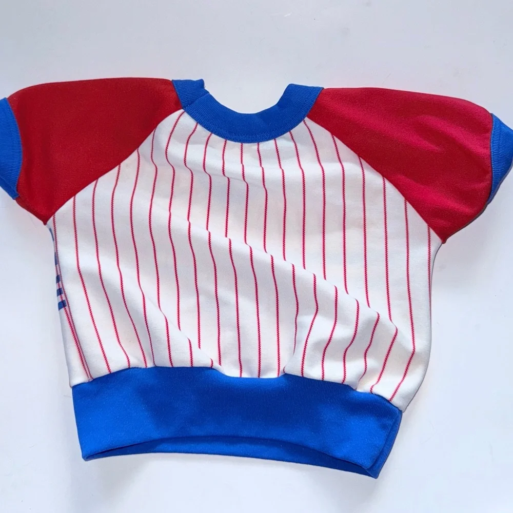 Vintage Triple Play Boys 2T Baseball Halloween Outfit 3 Piece Costume